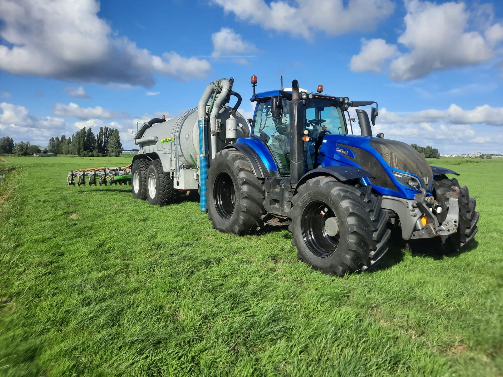 Bemesten met de mesttank